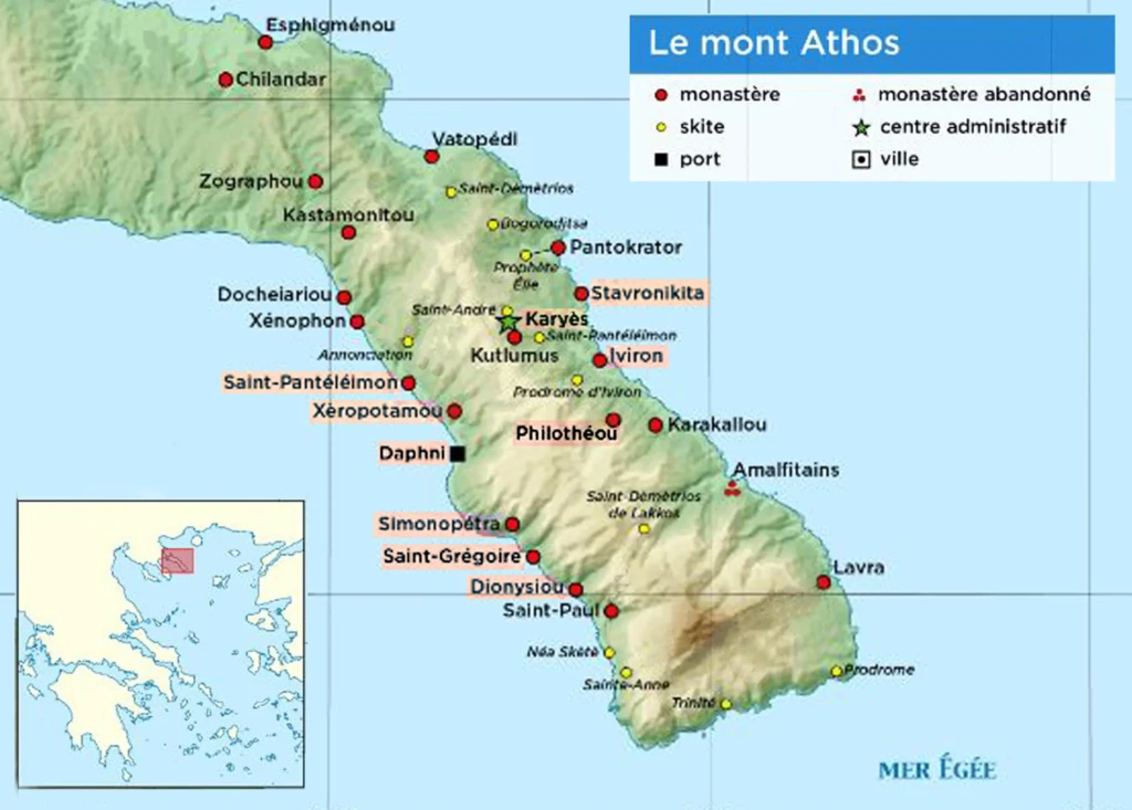 D. Vigne - Découverte du Mont Athos