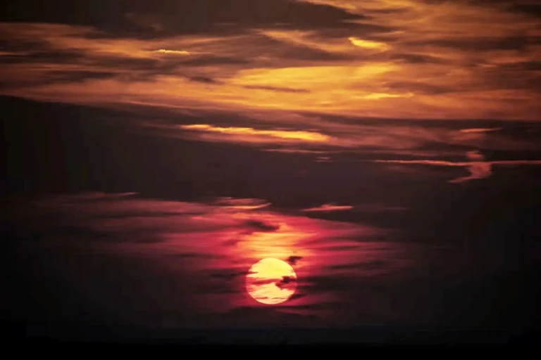 La nuit tombait…