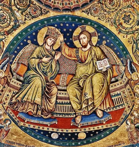 Marie transfigurée