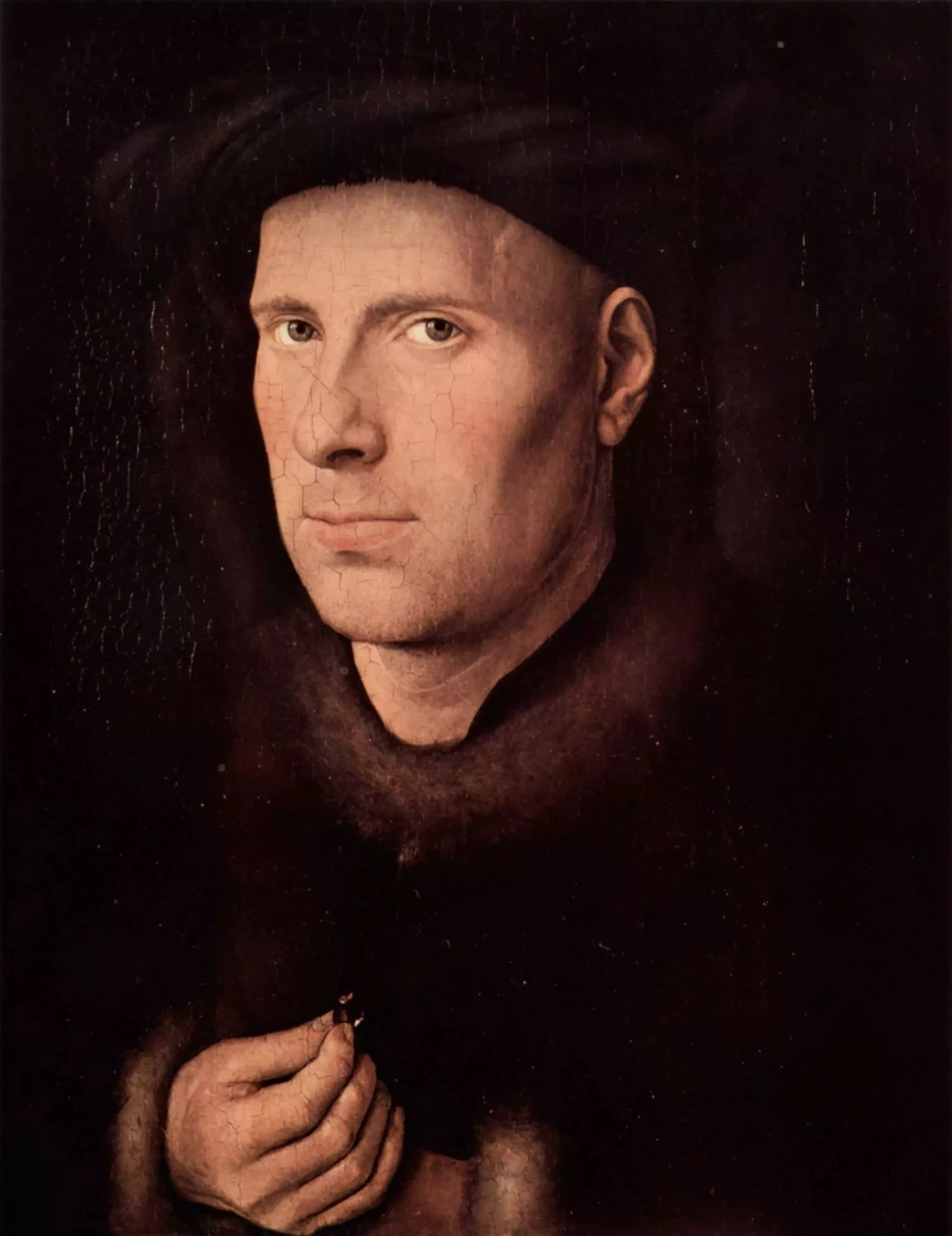 Portrait de Jan de Leeuw par Jan van Eyk, 1436 - Kunsthistorisches Museum, Vienne, Autriche