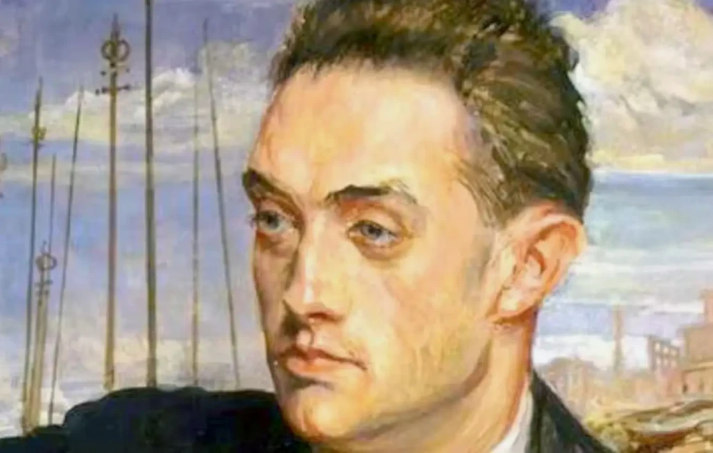 Henry de Montherlant (1895-1972), portrait pae Jacques-Émile Blanche, 1922