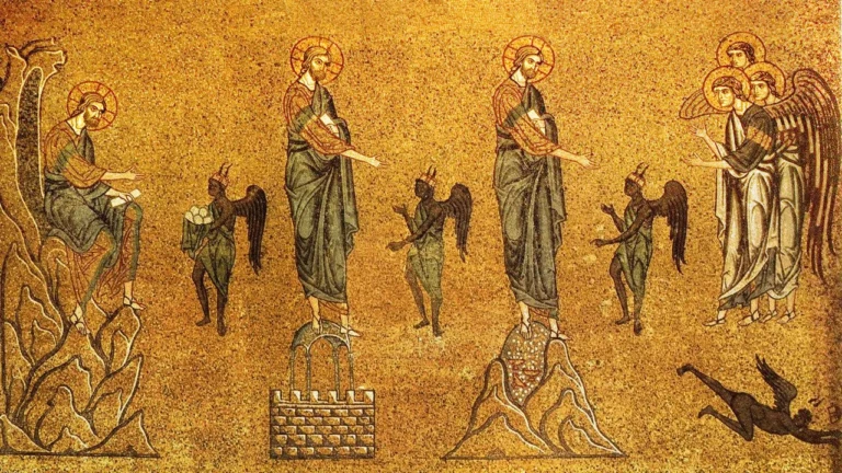 Jésus poussé au désert