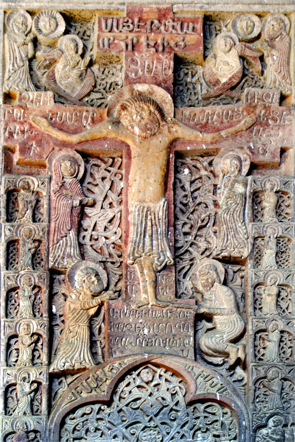 Khatchkar, monastère de Haghpat, Arménie © D.Vigne 2016